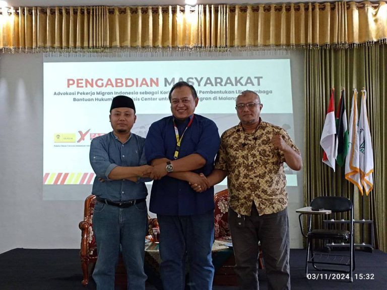 Kolaborasi Pengabdian Masyarakat FH UI dan PAHAM Cabang Malang dalam Mengadvokasi Pekerja Migran Malang Raya