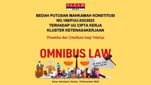 Bedah Putusan MK Nomor 168PUU-XXI2023, PAHAM Cabang Malang Kritisi Dinamika Hukum Ketenagakerjaan dan Implikasi bagi Pekerja
