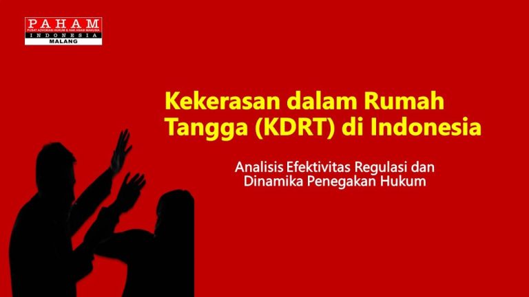 Kekerasan dalam Rumah Tangga (KDRT) di Indonesia