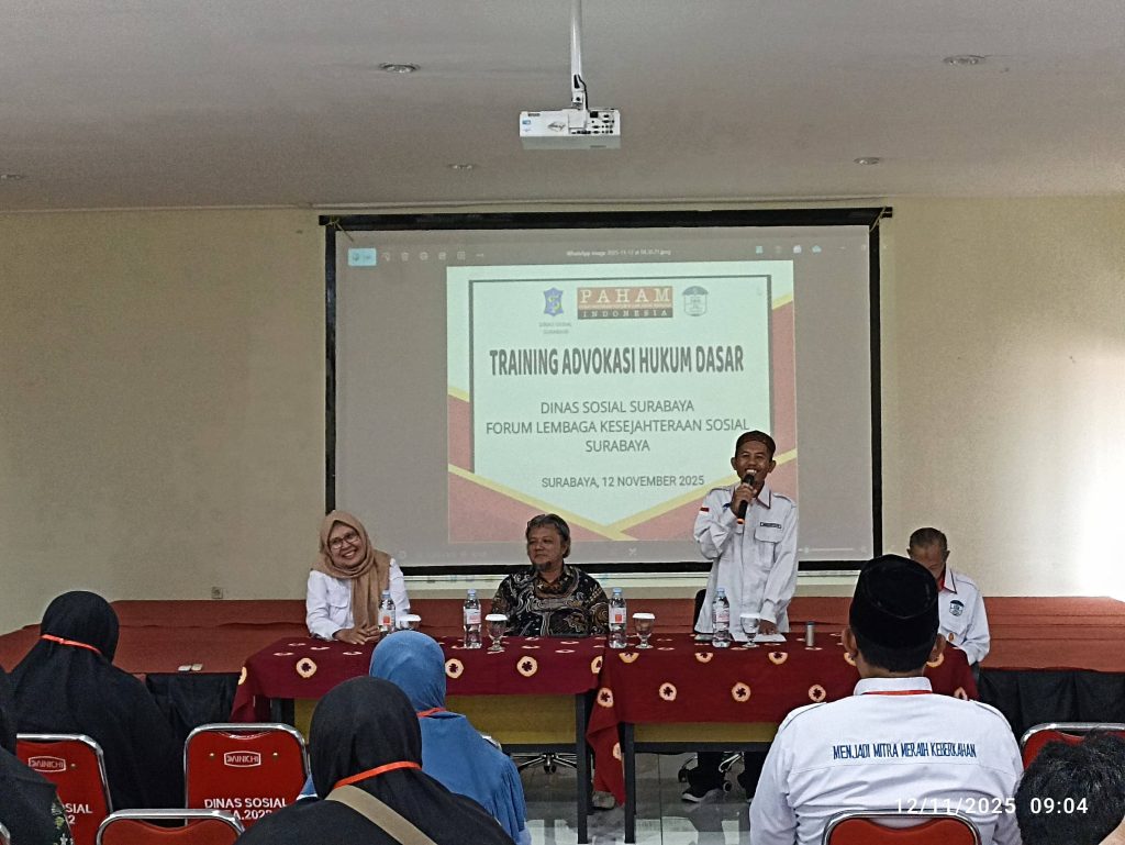 Training Advokasi Dasar (TADA) Tingkatkan Kapasitas Pengelola LKSA Kota Surabaya terkait Pemahaman Hukum Dasar (3)